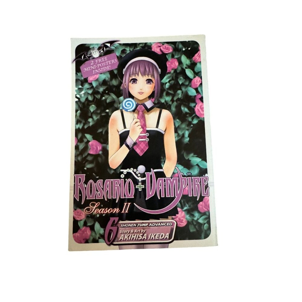 Rosario Vampire Manga Paperback Six Volumes - Picture 11 of 12